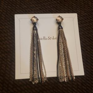 Stella & Dot Fringe Tassel Earring